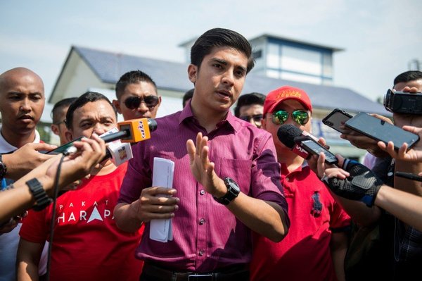 Youth and Sports Minister Syed Saddiq Syed Abdul Rahman.