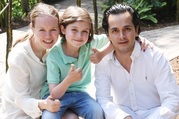 Laurents and his parents, Lydia and Alexander.