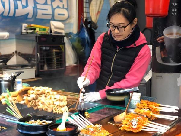 Sokcho Tourist & Fish Market.