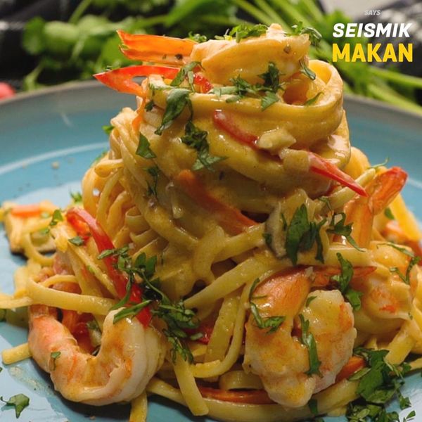 Seismik Makan Resepi Spaghetti Tom Yam Seafood
