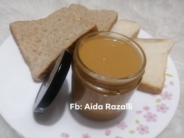 Image via Facebook Aida Razalli Resepi Mentega Kacang Homemade Peanut Butter