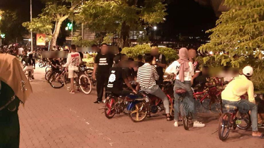 PDRM Nabbed 61 Teens Who Were Caught Using 'Basikal Lajak' On New Year