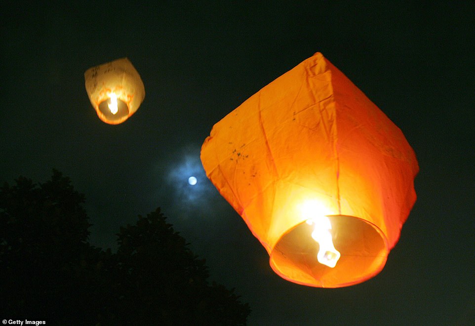 Lanterns to set off