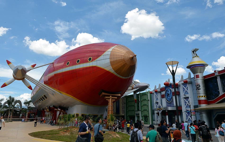 Maps Ipoh Theme Park : It is said to be asia's first animation theme