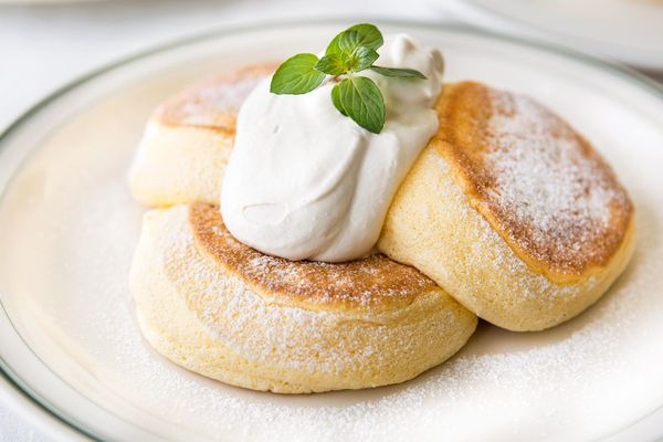 Resepi Japanese Fluffy Pancake Yang Lembut Gebu Mudah Sedap Pakai Non Stick Pan Je