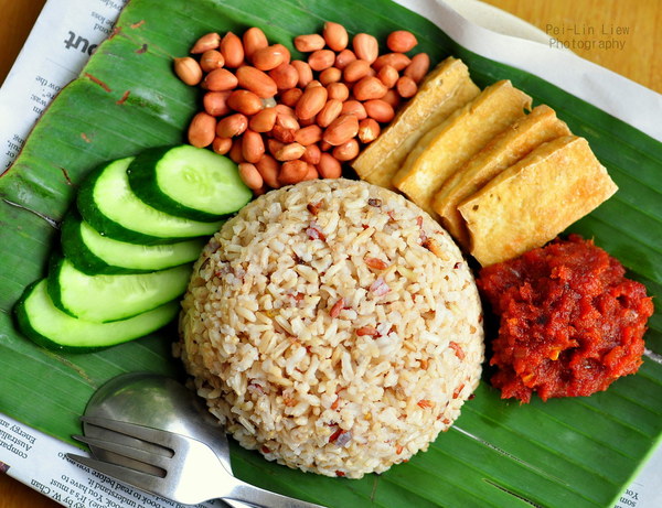 Brown rice nasi lemak, maybe?