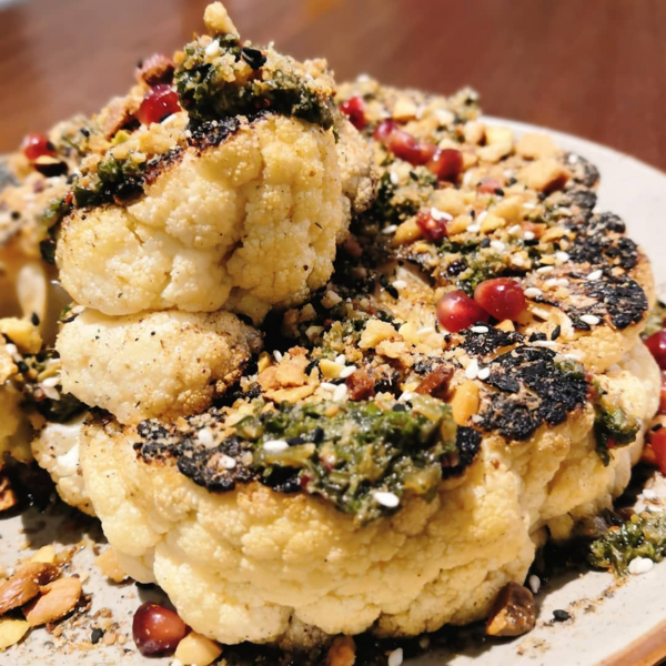 Roasted Cauliflower And Za'atar Spice.