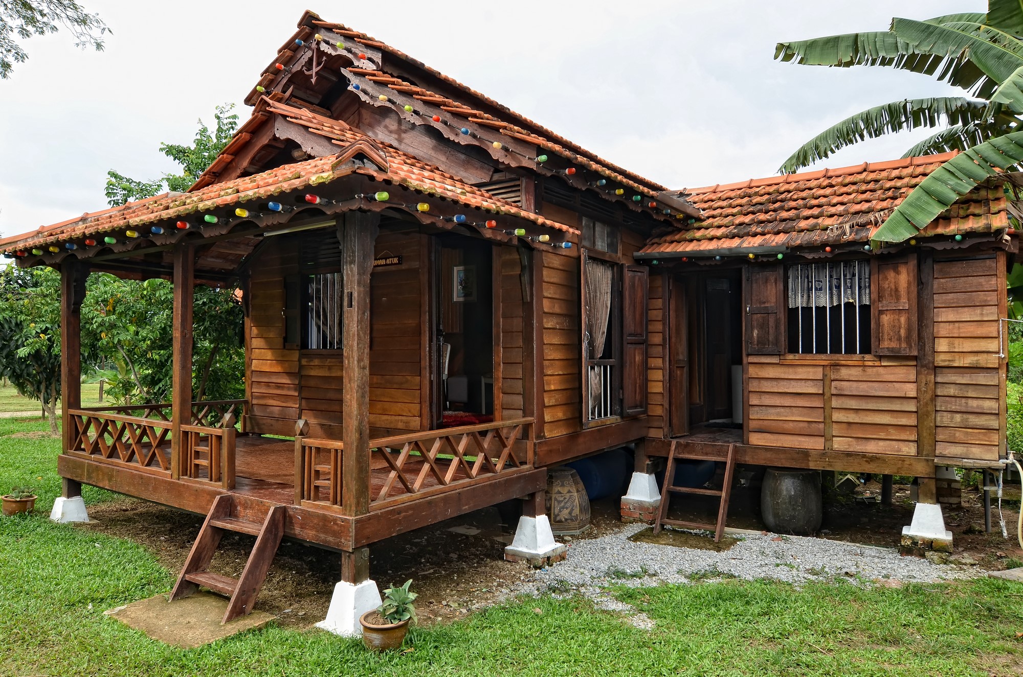 Desa Balqis Features Traditional Malay Houses By The Beach