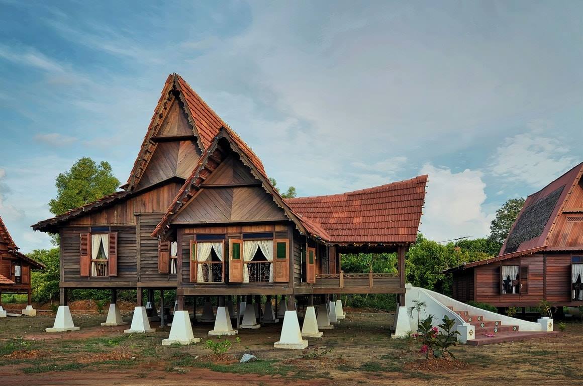 Desa Balqis Features Traditional Malay Houses By The Beach