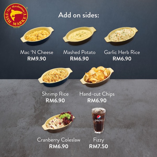 Dapatkan Salmon Fish & Chips Di Manhattan Fish Market Dengan RM9.90 Sahaja. Serbu jom! Seismik Makan