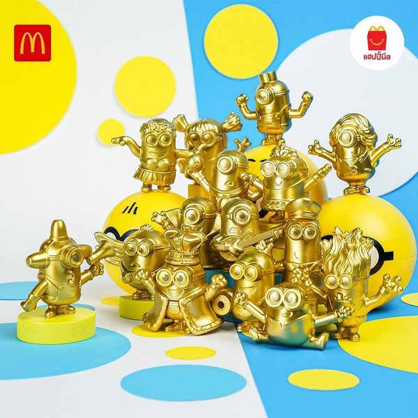 Minion Lovers! McDonald's Perkenal Happy Meal 'Golden Minion' Limited Edition Mulai Esok Seismik Makan