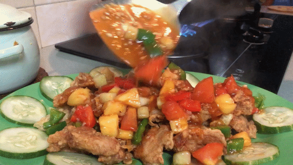 Ini Cara Masak Sweet Sour Chicken Stail Cina Yang Simple 