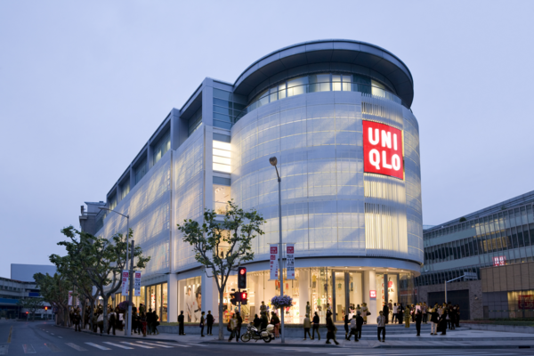 UNIQLO's Shanghai West Nanjing Road Store.