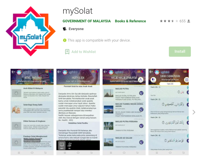 Disediakan oleh JAKIM.