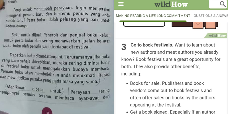 Malaysian Author Caught Plagiarising From wikiHow In New Book