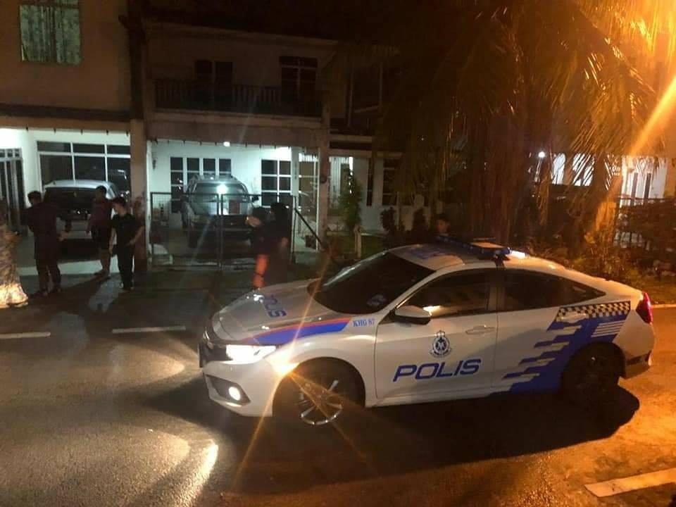 Kuching Man Breaks Into Cop House