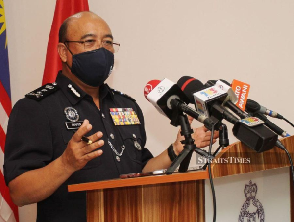 Kelantan police chief DCP Shafien Mamat.