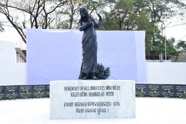 In the state of Odisha last year, they erected a memorial for witch-hunt victims.