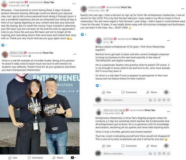 Online Guru Who Charges Rm4 000 For An Entrepreneur Class Replies To Scam Accusations