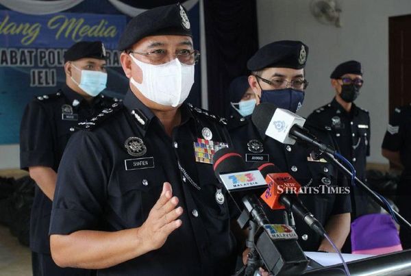 A file photo of Kelantan police chief Datuk Shafien Mamat.