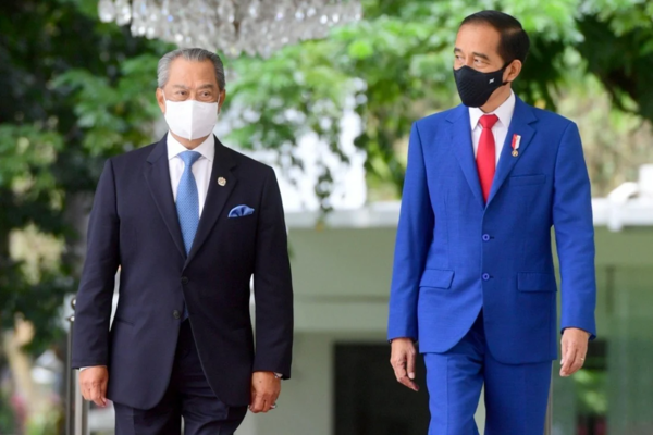 On 5 February, Prime Minister Muhyiddin visited Indonesian President Joko Widodo at the Presidential Palace in Jakarta, Indonesia.