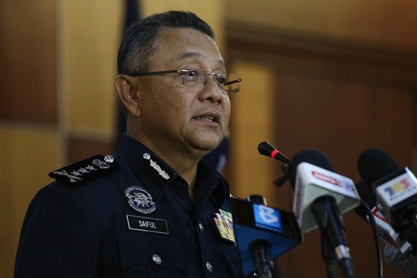 File photo of Kuala Lumpur police chief Datuk Saiful Azly Kamaruddin.