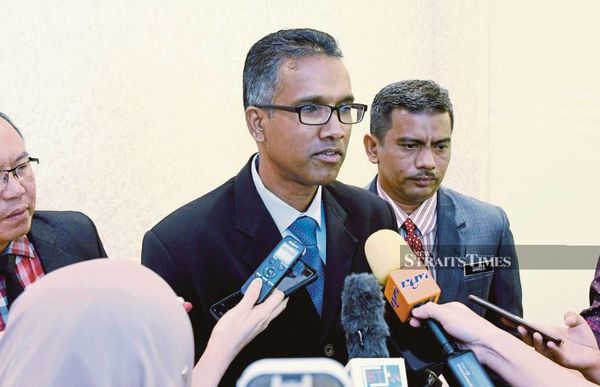 File photo of Sabah MACC director Karunanithy Subbiah.