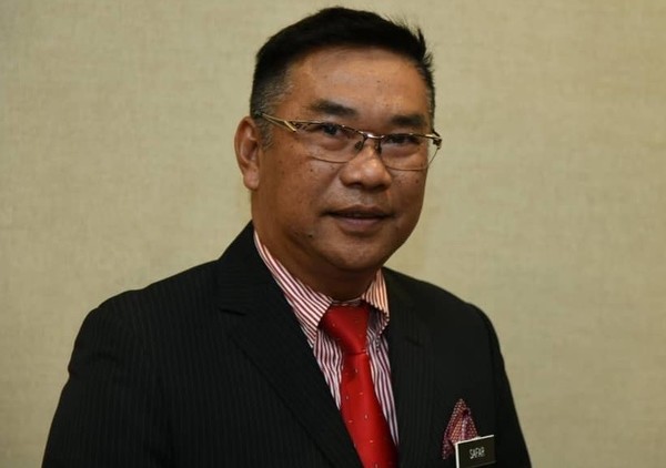 File photo of Sabah state secretary Datuk Seri Safar Untong.