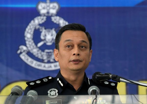 File photo of Ampang Jaya district police chief ACP Mohamad Farouk Eshak.