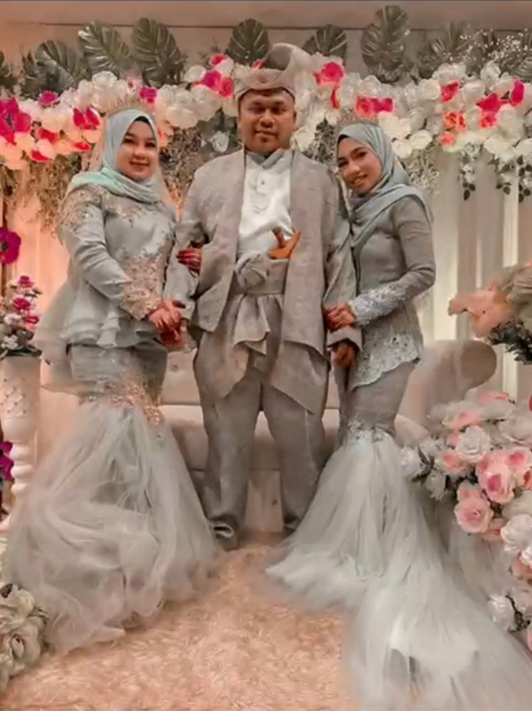 From left to right: Sarifah, Saiful, and Nur Elyana.