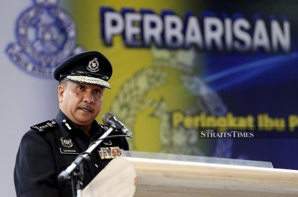 Penang state police chief Datuk Sahabudin Abd Manan.