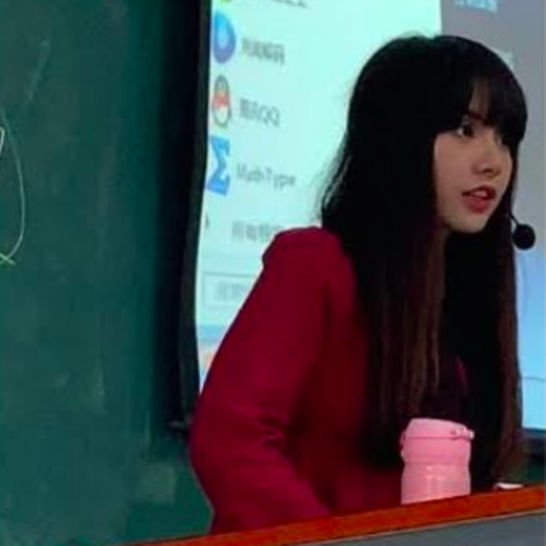 Miss Tang during one of her classes at the public university.