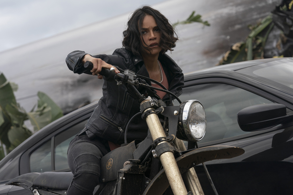 Michelle Rodriguez as Letty.