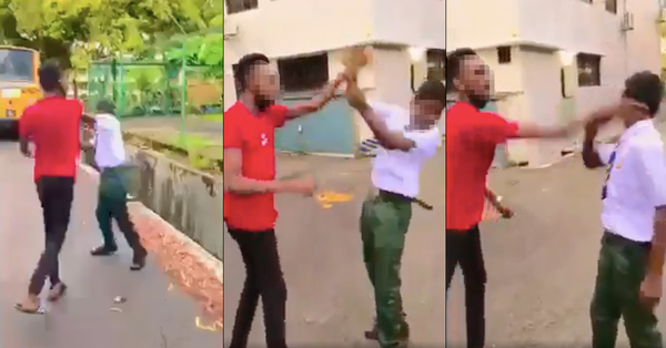 These screenshots are taken from the video that was recorded by one of the suspects.