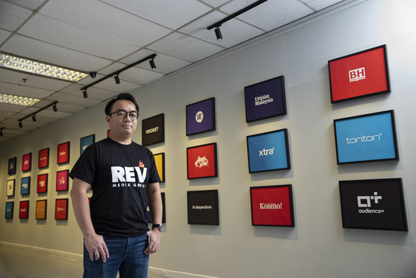 REV Media Group chief executive officer, Rafiq Razali.