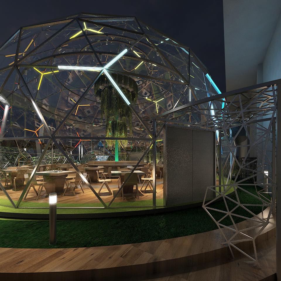 The 1st Rooftop Hot Pot Restaurant In KL Has Futuristic Domes ...