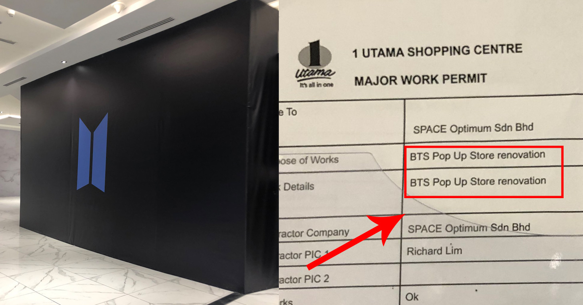 Bts pop up store in malaysia