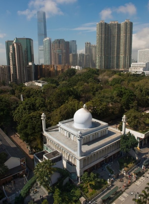 Masjid Kowloon di Hong Kong.