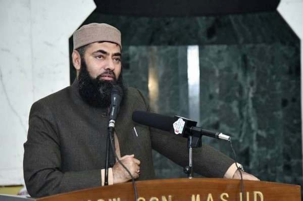 Ketua Imam Muhammad Arshad di Masjid Kowloon.