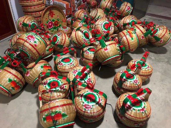 Painted Chaoshan baskets.