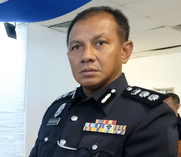 Shah Alam district police chief ACP Baharuddin Mat Taib.