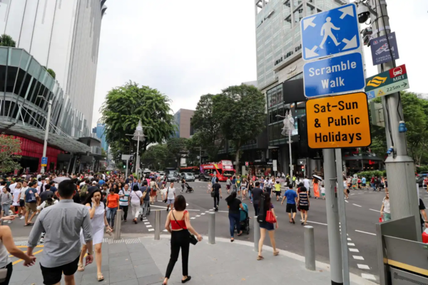 Orchard Road, Singapore.