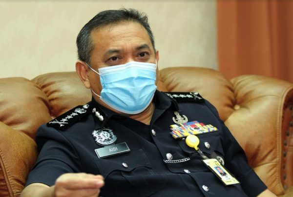 Sarawak Police Commissioner Datuk Aidi Ismail.