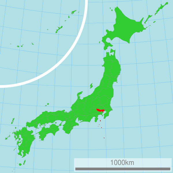 Tokyo prefecture in Japan.