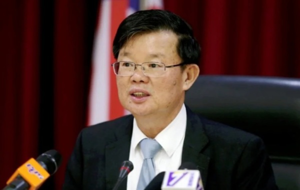 Penang Chief Minister Chow Kon Yeow.