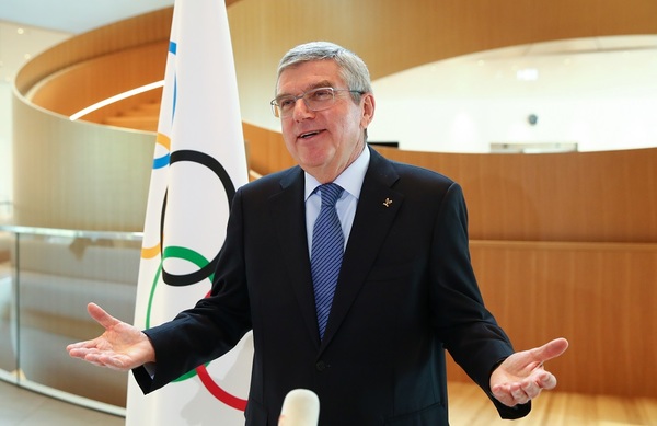 IOC president Thomas Bach.