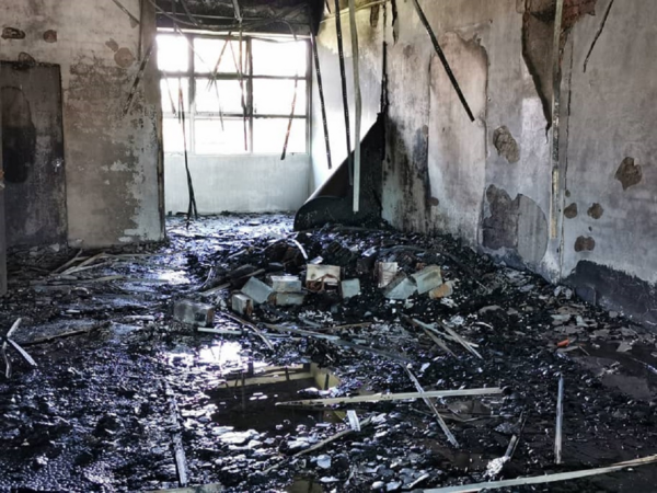 A shophouse used to mine Bitcoin in Miri was destroyed in a fire on 25 February.