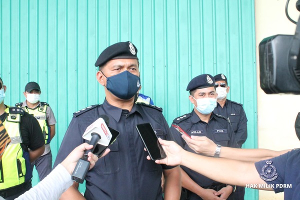 Kota Kinabalu district police chief ACP Mohd Zaidi Abdullah.