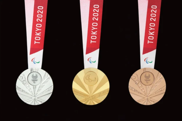 The Tokyo 2020 Paralympic Games will also feature a unique medal design featuring a traditional Japanese fan motif.