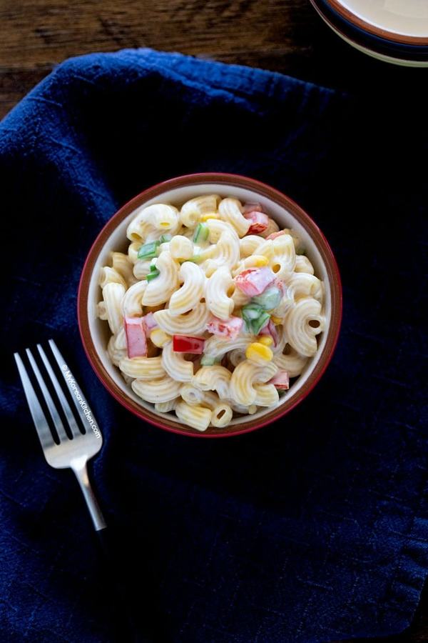 korean macaroni salad recipe